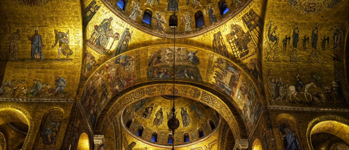 Ceiling Mosaics, Bas. of San Marco, Venice