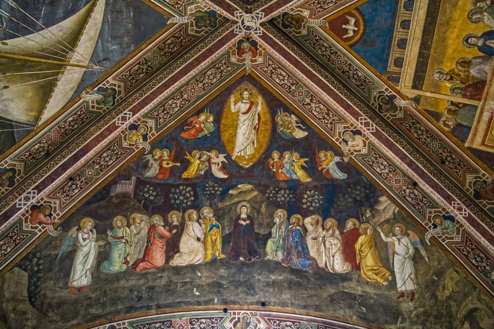 Ceiling Detail, Spanish Chapel,,Santa Maria Novella, Florence