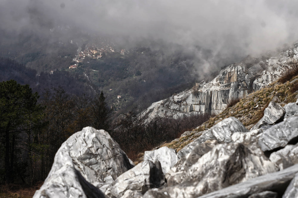 Marble Mines of Pasquilio Passa della Cardella , Italy