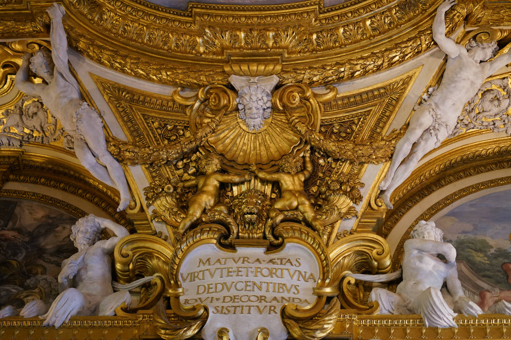 Rococo Ceiling, Piti Palace